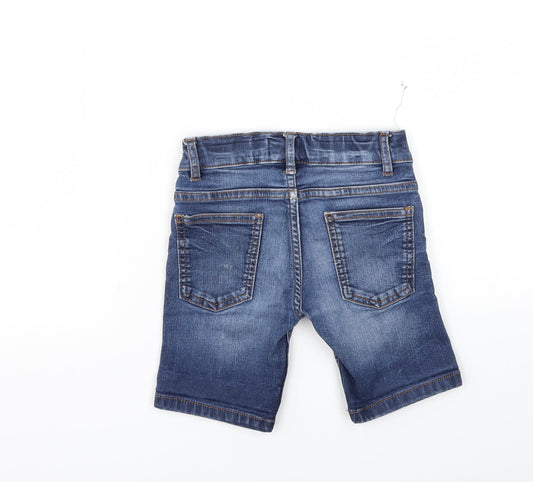 Next Boys Blue Chino Shorts Size 3 Years
