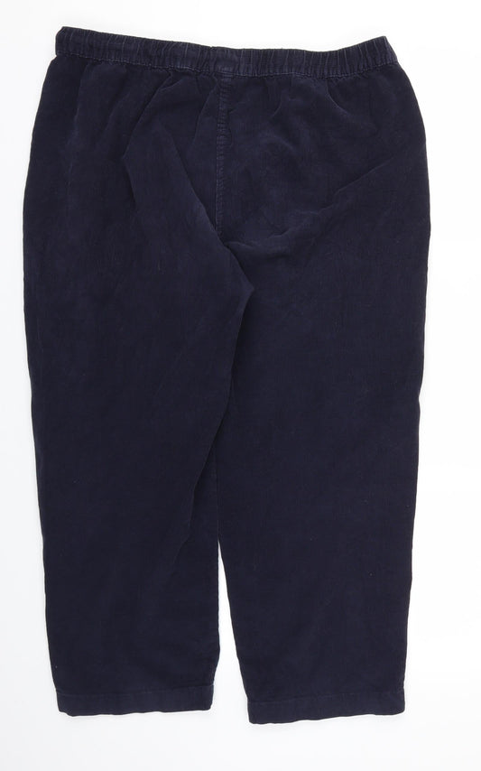 ISLE Womens Blue Sweatpants Trousers Size 36 L28 in