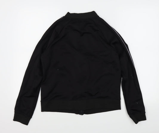 New Look Womens Black Full Zip Jumper Size 14