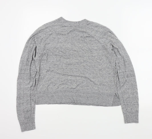 H&M Womens Grey Pullover Jumper Size M