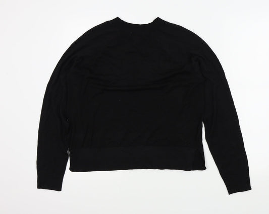 H&M Womens Black Pullover Jumper Size M