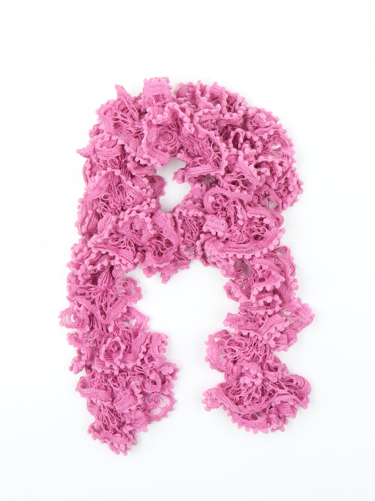 Preworn Womens Pink Scarf