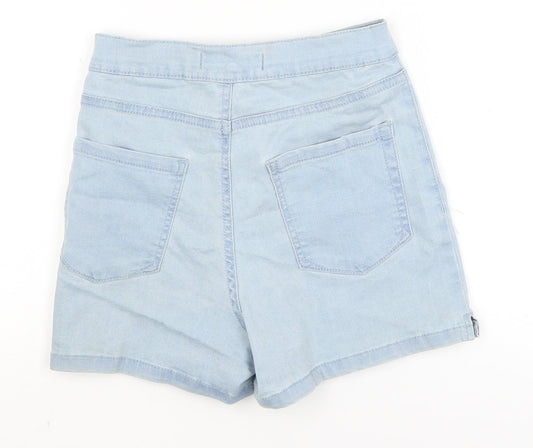 Denim Co Womens Blue Hot Pants Shorts Size 4