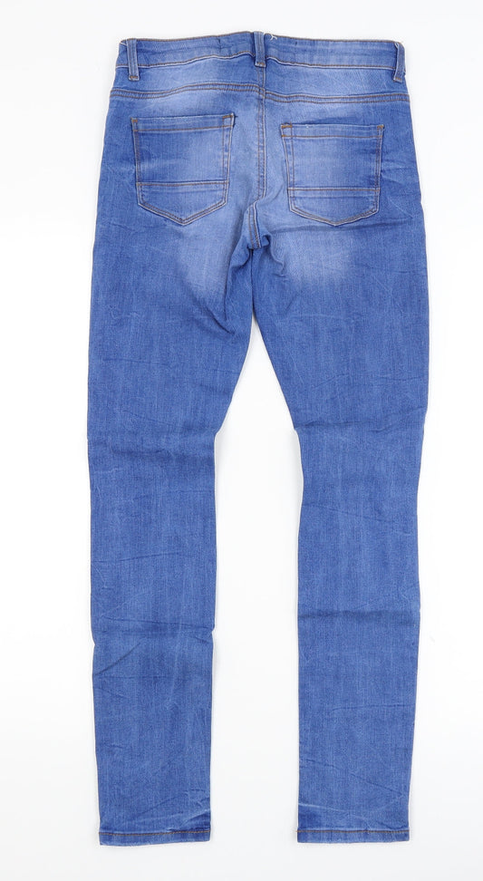Denim Co Womens Blue Skinny Jeans Size 6 L27 in