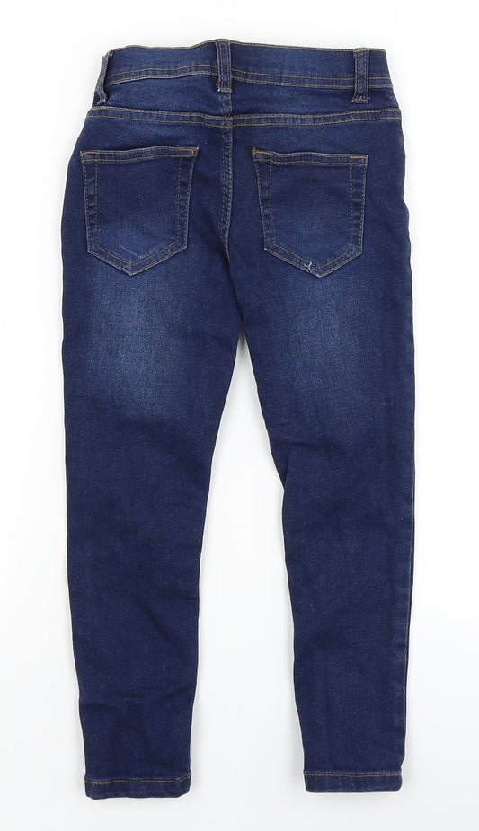 Denim Co Girls Blue Skinny Jeans Size 5-6 Years