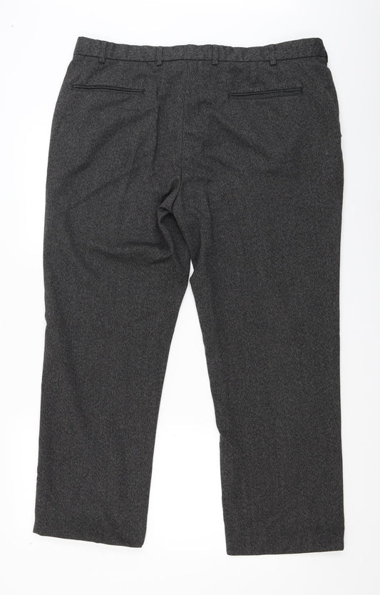 Taylor and Wright Mens Grey Dress Pants Trousers Size 40 L28 in