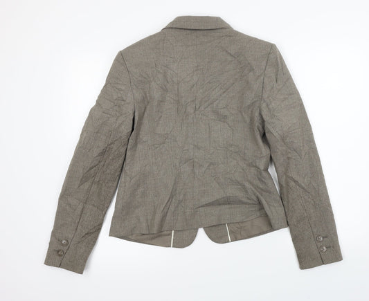 NEXT Womens Beige Jacket Blazer Size 12