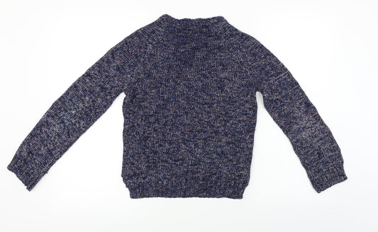 John Lewis Girls Blue Pullover Jumper Size 11 Years