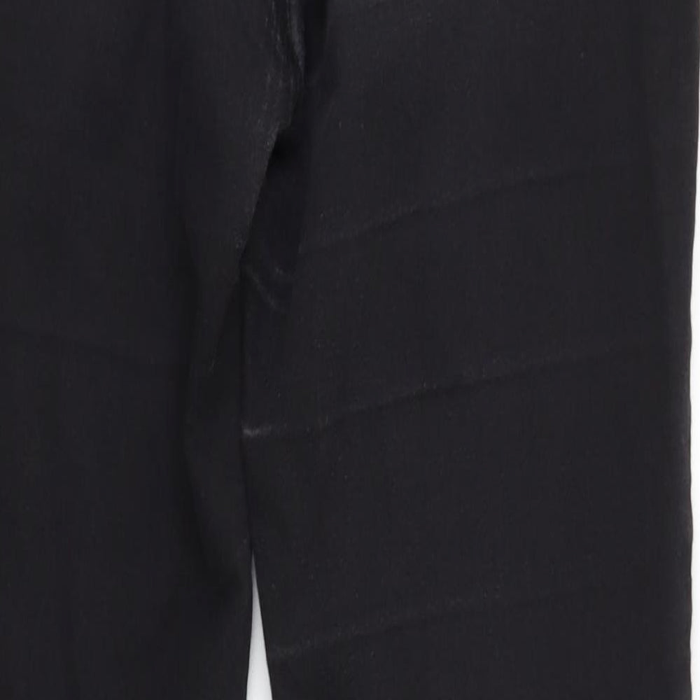 Miss denim Womens Black Denim Jegging Jeans Size 12 L27 in
