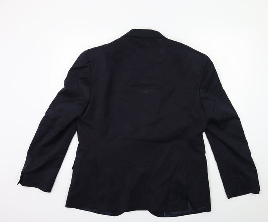 Marks and Spencer Mens Blue Jacket Suit Jacket Size 42