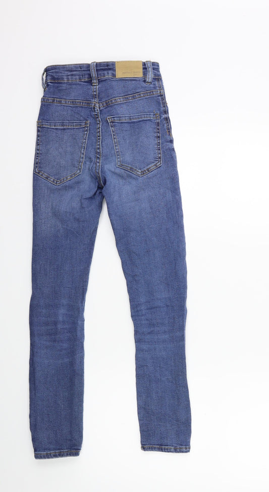 Gina Tricot Womens Blue Denim Skinny Jeans Size 23 in L25 in