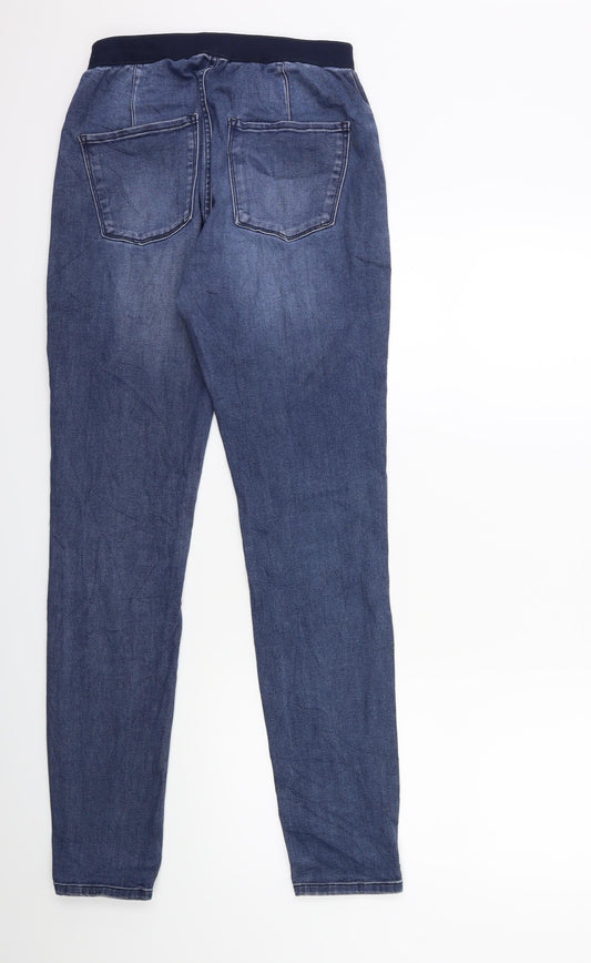 HOUSE OF LOLA Womens Blue Denim Jegging Jeans Size S L30 in