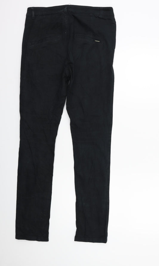 HOUSE OF LOLA Womens Black Denim Skinny Jeans Size XS L30 in