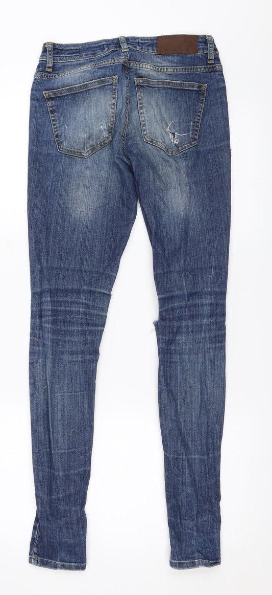 Noisy may Womens Blue Denim Skinny Jeans Size 26 in L31 in