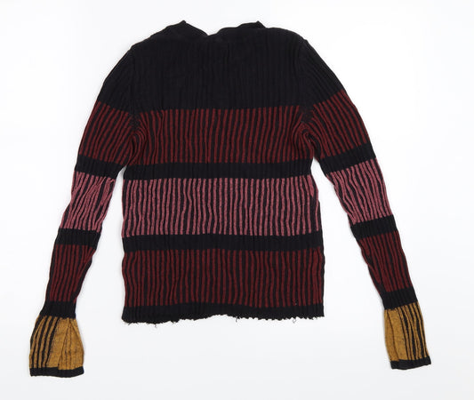 H&M Womens Black Pullover Jumper Size XS
