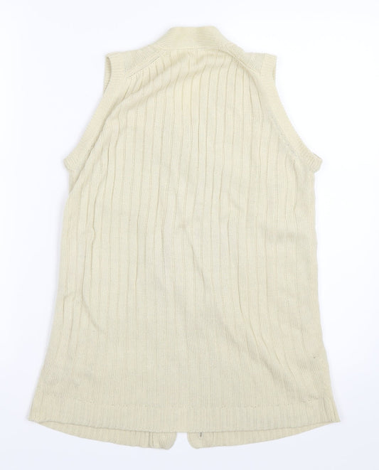 Magasin Womens Beige Cardigan Jumper Size 14