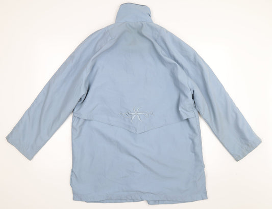 Preworn Womens Blue Jacket Coat Size 14