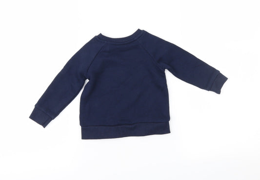 Primark Girls Blue Pullover Casual Size 6-9 Months