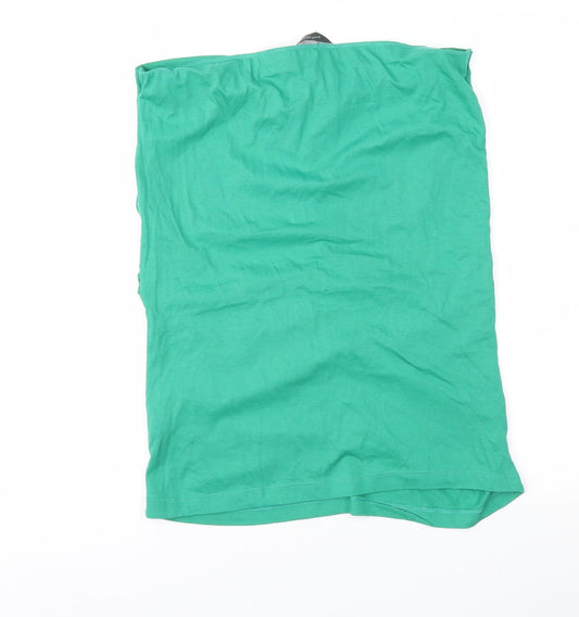 Dorothy Perkins Womens Green Basic Blouse Size 14