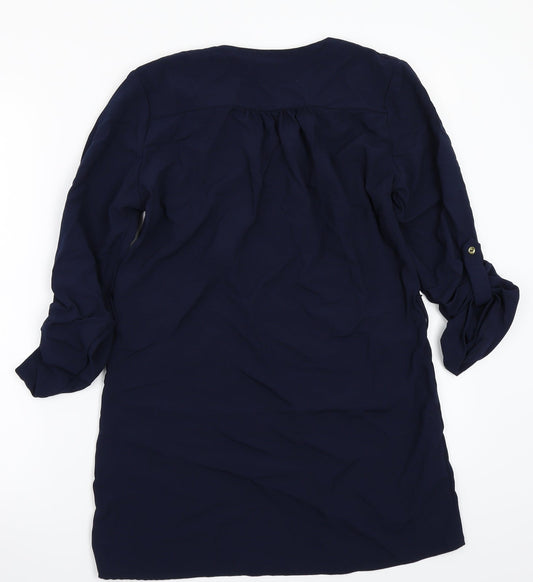 Vida Womens Blue Basic Size S
