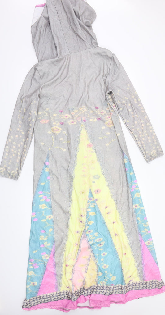 Miss look Womens Grey Jacket Coat Size L