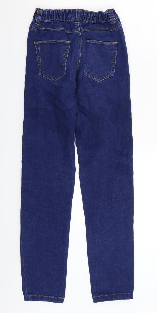 E-vie Girls Blue Denim Jegging Jeans Size 12 Years