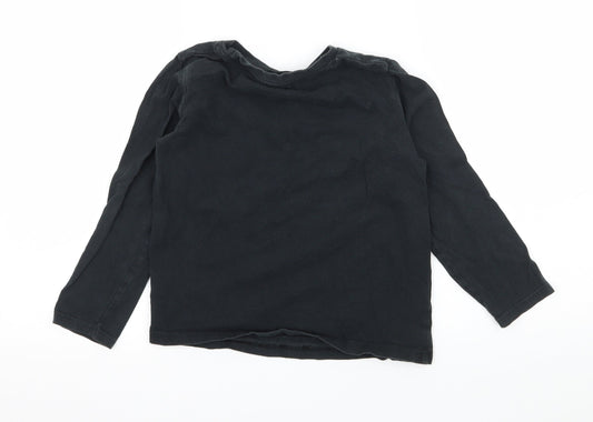 Star Wars Boys Black Jersey Basic T-Shirt Size 7-8 Years - Star Wars rebels