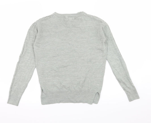 NEXT Womens Green Knit Pullover Jumper Size 6