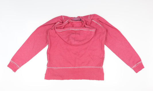 Cherokee Womens Pink Pullover Hoodie Size L