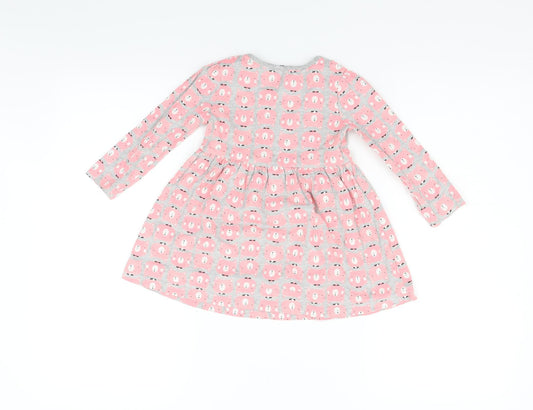George Girls Grey Geometric Fit & Flare Size 2 Years