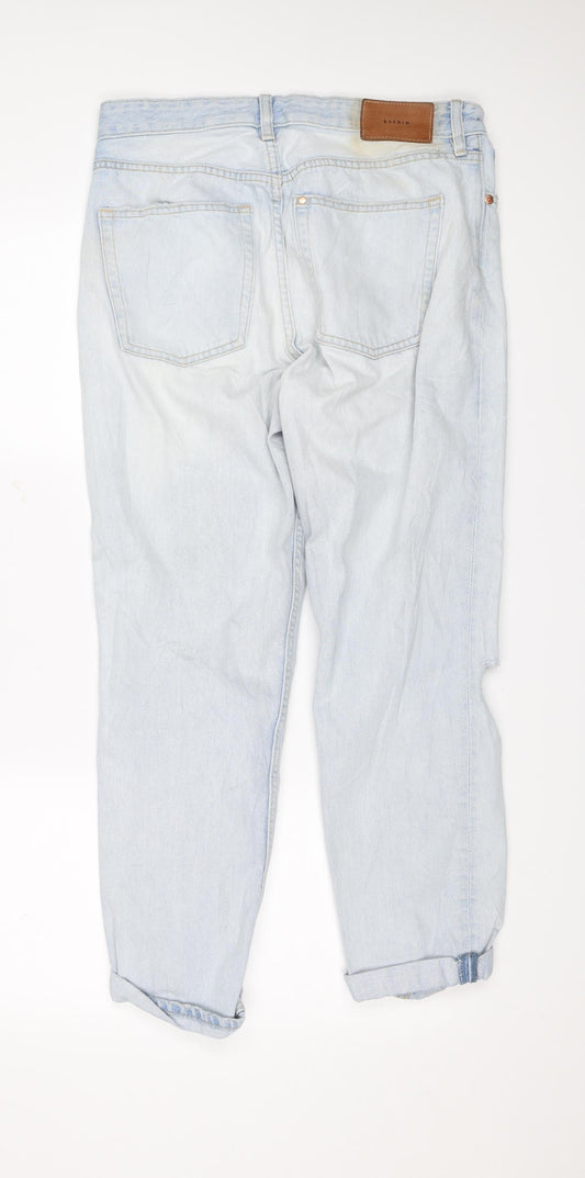 Preworn Mens Blue Cropped Jeans Size 31 L25 in