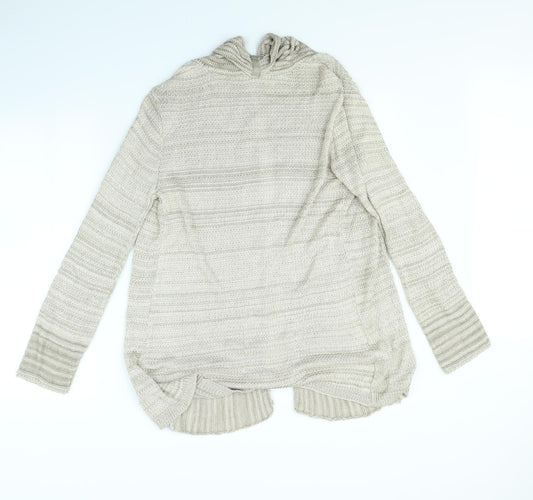 Per Una Womens Beige Cardigan Jumper Size 14