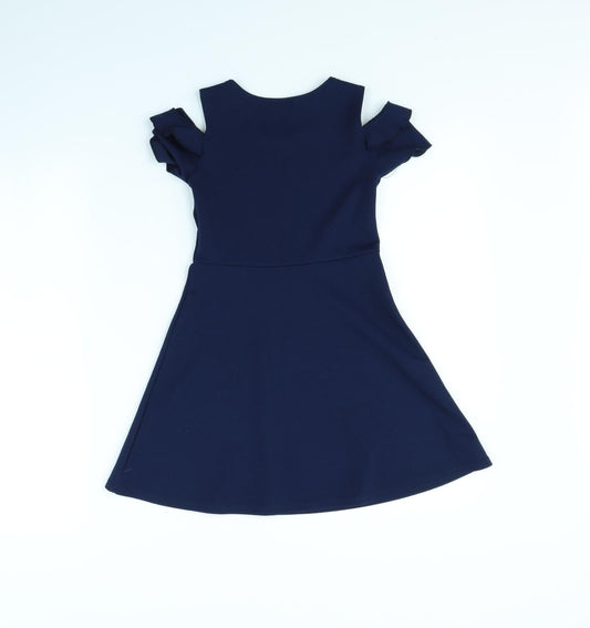 FG4 Girls Blue Fit & Flare Size 5 Years