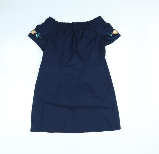 Apricot Womens Blue Mini Size 10