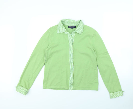 Jones New York Womens Green   Jacket  Size M