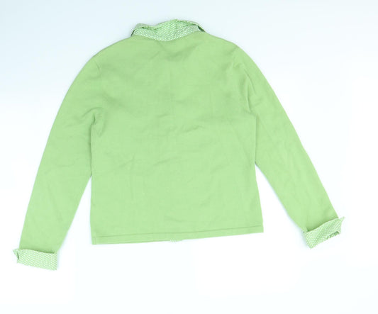 Jones New York Womens Green   Jacket  Size M