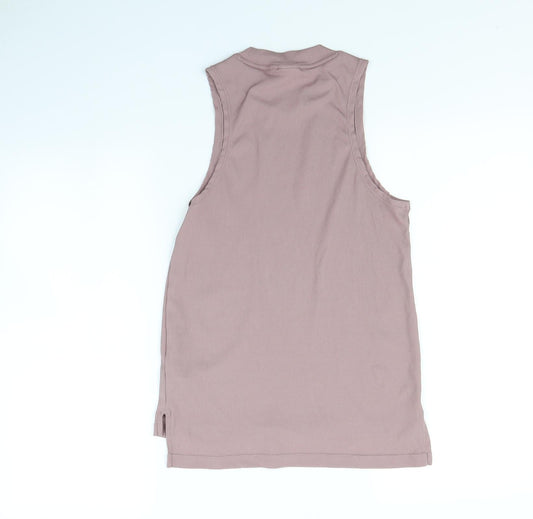 h/7m Womens Pink Basic Tank Size XS