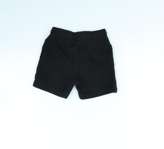 George Boys Black Cargo Shorts Size 3 Years