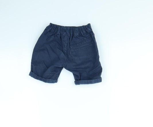 F&F Boys Blue Cargo Shorts Size 4 Years