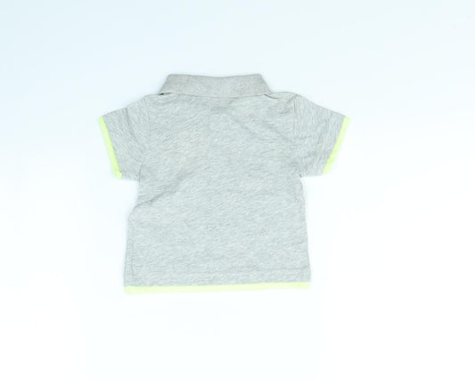 Zara Boys Grey Basic Polo Size 3-6 Months