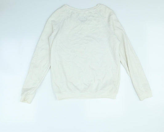American Eagle Womens White Pullover Jumper Size S - American eagle