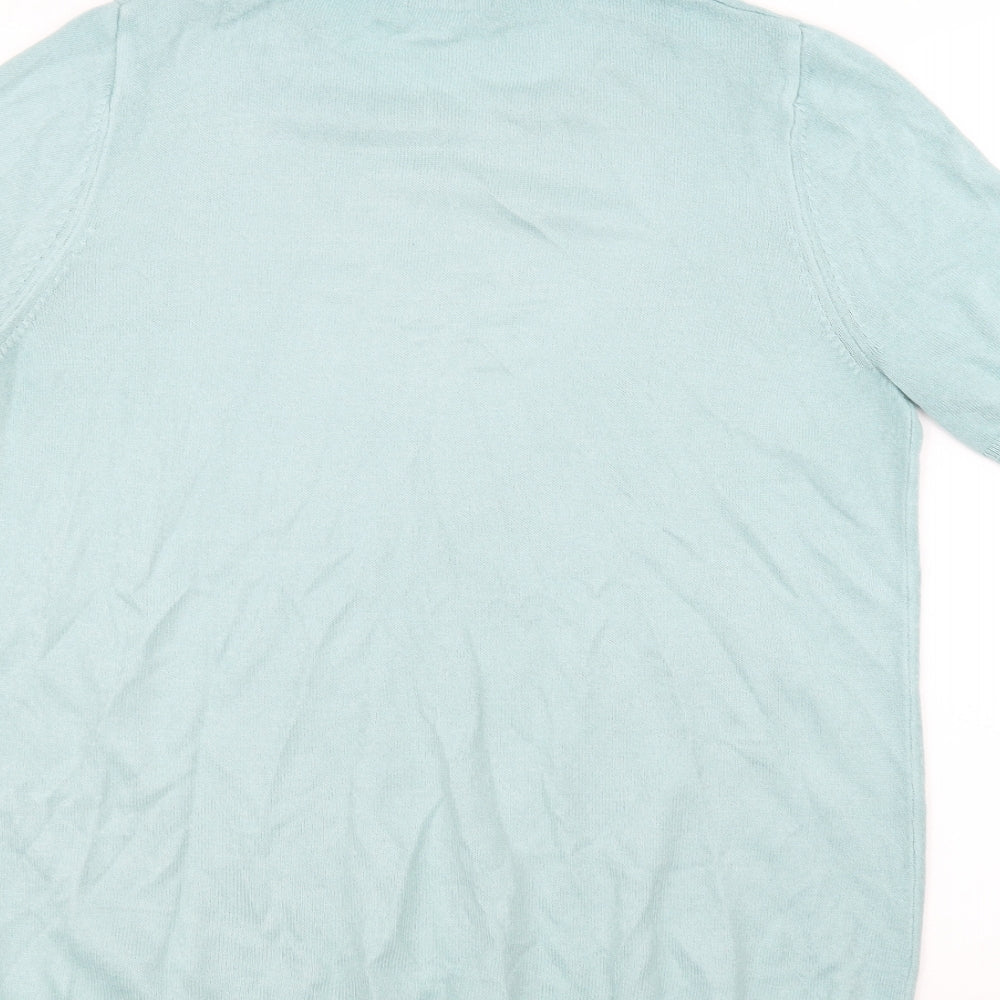 Marks and Spencer Womens Blue Pullover Jumper Size 16