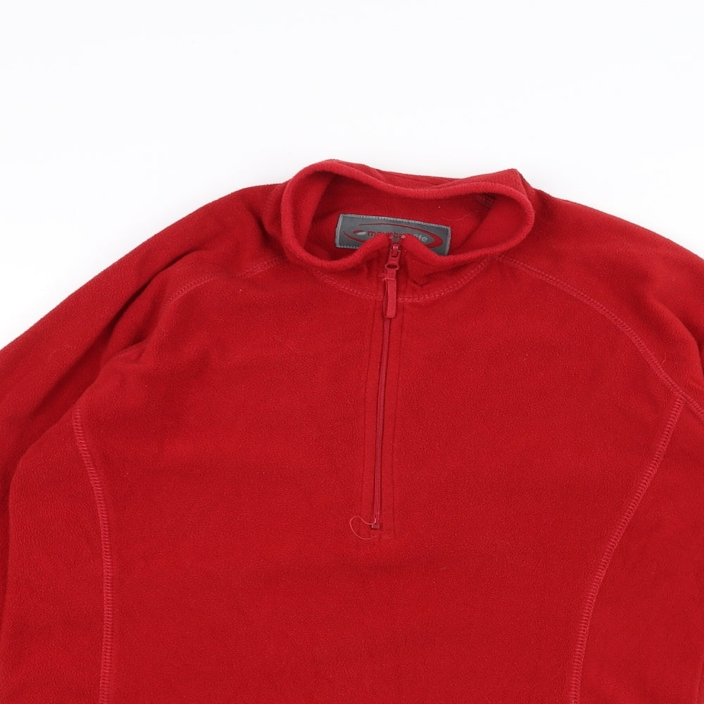 Mountain Life Womens Red Pullover Jumper Size 10