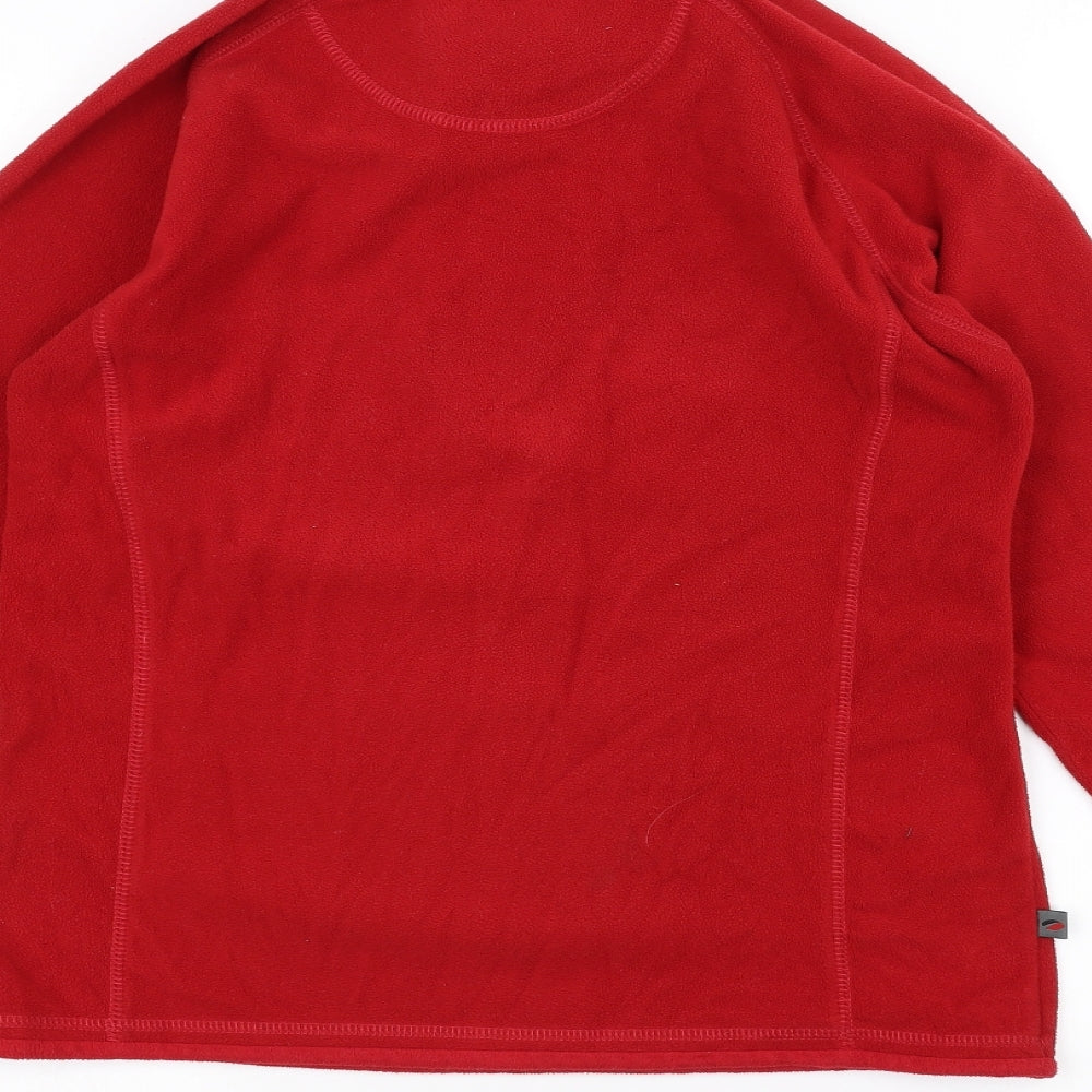 Mountain Life Womens Red Pullover Jumper Size 10