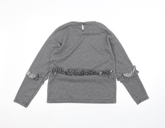 Very Girls Black Pullover Jumper Size 11 Years