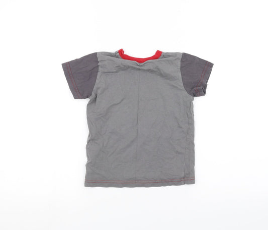 Marks and Spencer Boys Grey Basic T-Shirt Size 3-4 Years - Liverpool FC