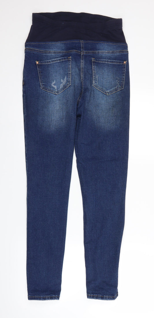 Papaya Womens Blue Denim Skinny Jeans Size 8 L27 in