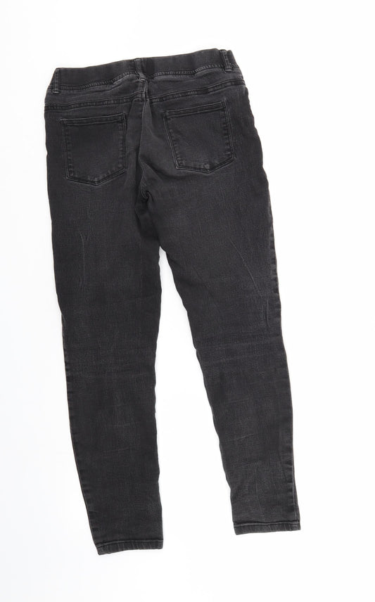 Joe Fresh Girls Black Denim Jegging Jeans Size 14 Years