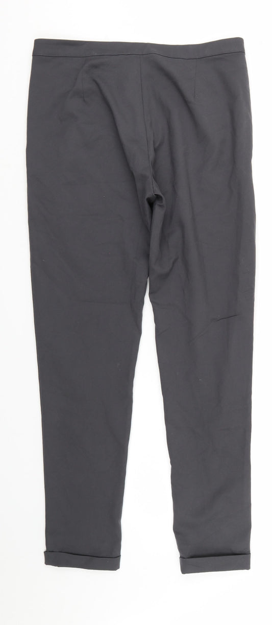 Saint Tropez Womens Grey Trousers Size 10 L31 in