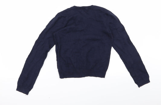 Gap Girls Black Rayon Basic T-Shirt Size 10 Years